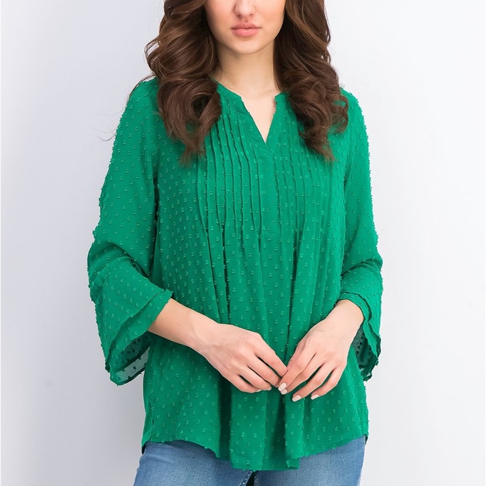Charter Club Emerald Green Blouse